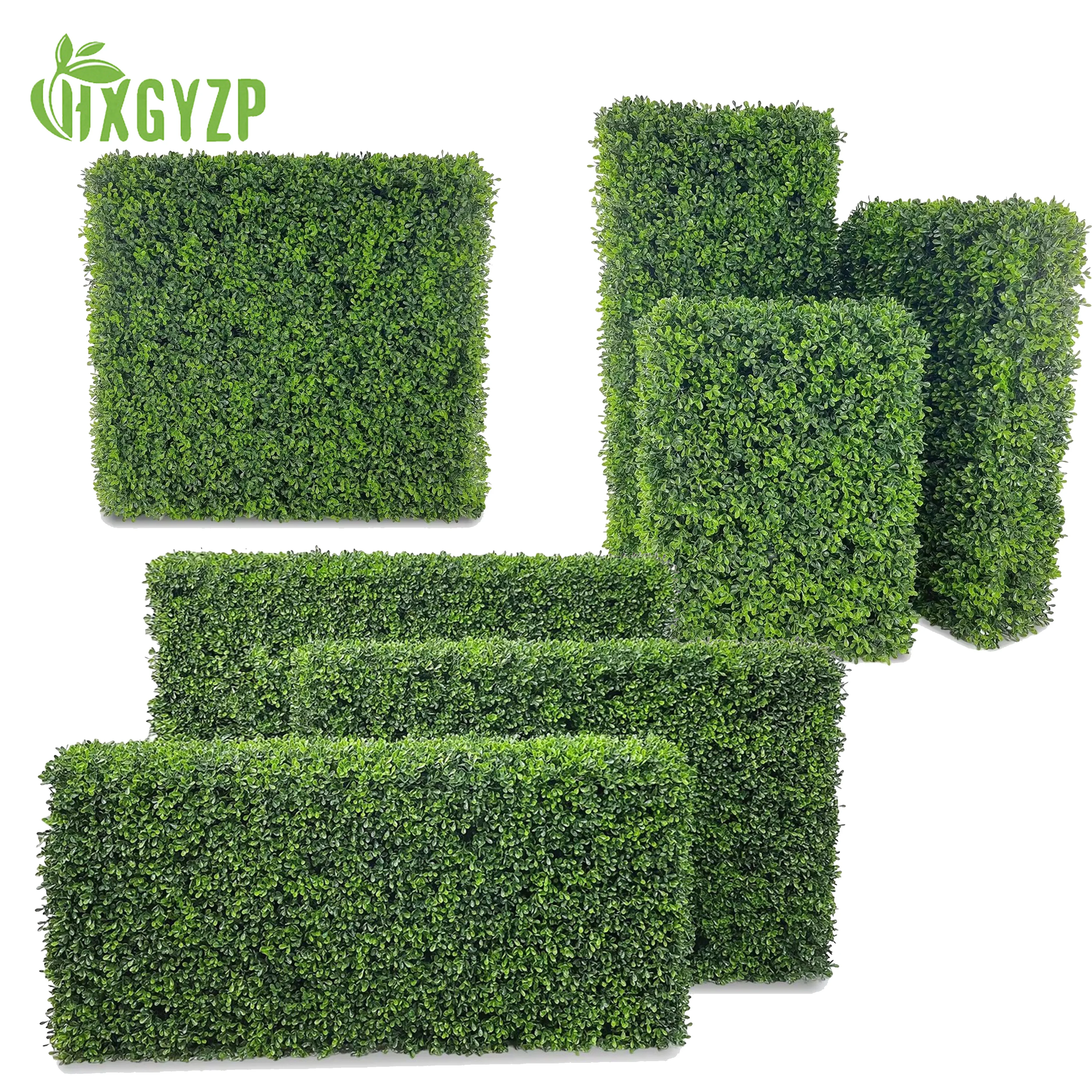 

96 см большие искусственные растения самшит топиарий прямоугольная трава настенный домашний декор искусственное растение зеленые листья Крытый и открытый фон