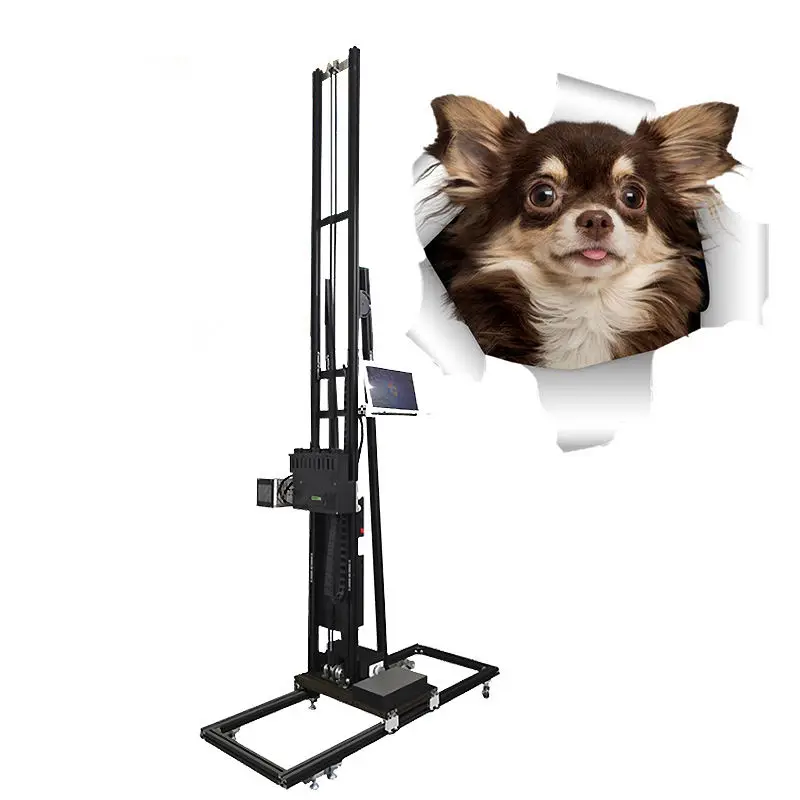 Entry Level Vertical Wall Printer Machine with Compact Folding Structure for Startup Print Businesses