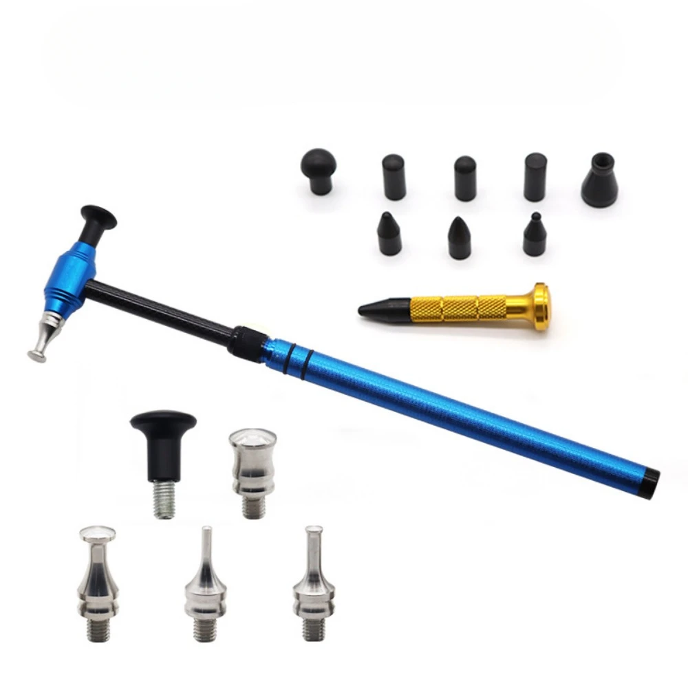 Car Tool Adjustable Length Hammer Dent Repair Hammer No Trace Shaping Body Sheet Metal Dent Repair Striking Hammer Leveling