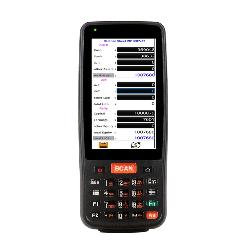 Imagem -06 - Android Handheld Pda Barcode Data Collection Terminal Code Scanner Nfc e Rfid Reader Inventário e Gestão de Estoque 1d 2d