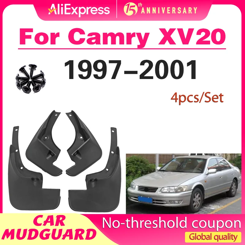 

For Toyota Camry XV20 1997 1998 1999 2020 2001 Fender Mudguard Mud Flaps Guard Splash Flap Mudguards Car Accessories