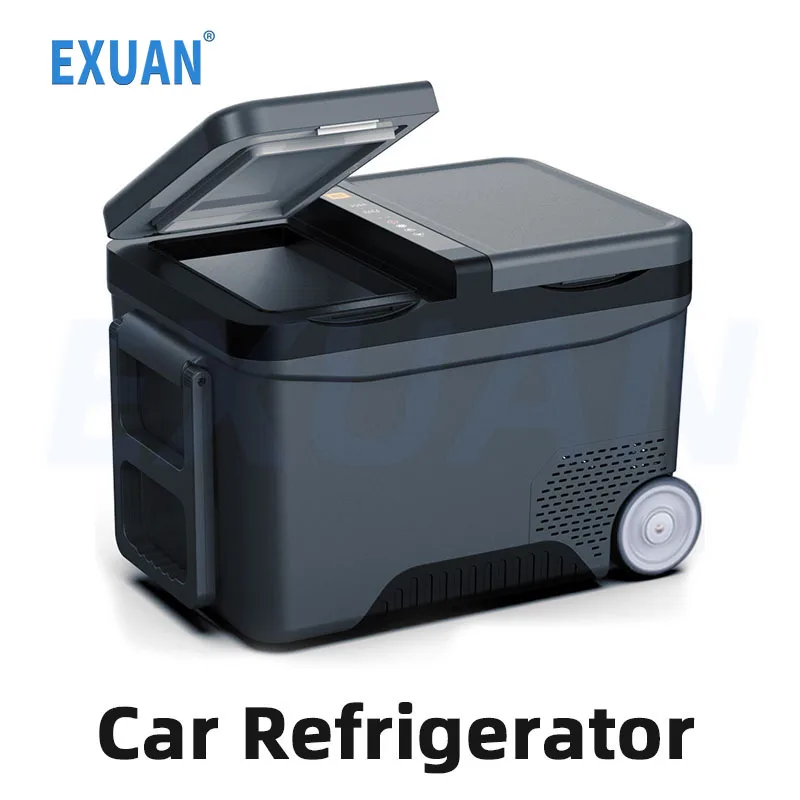 Car Mounted Refrigerator Van-type Truck Refrigerated Freezer 12V/24V Dormitory Double Door Refrigerator Land Rover refrigerator