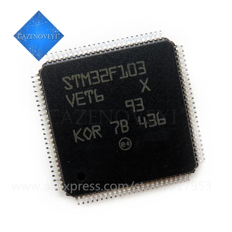5pcs/lot STM32F103VET6 STM32F103VE LQFP-100 In Stock