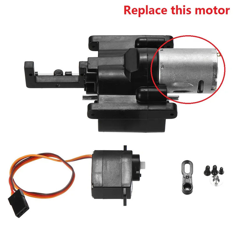 

YSUN-20X RC Car 6V 370 Brushed Motor For WPL C14 C24 C34 B14 B24 B16 B36 1/16 RC Truck Car Upgrade Parts Accessories