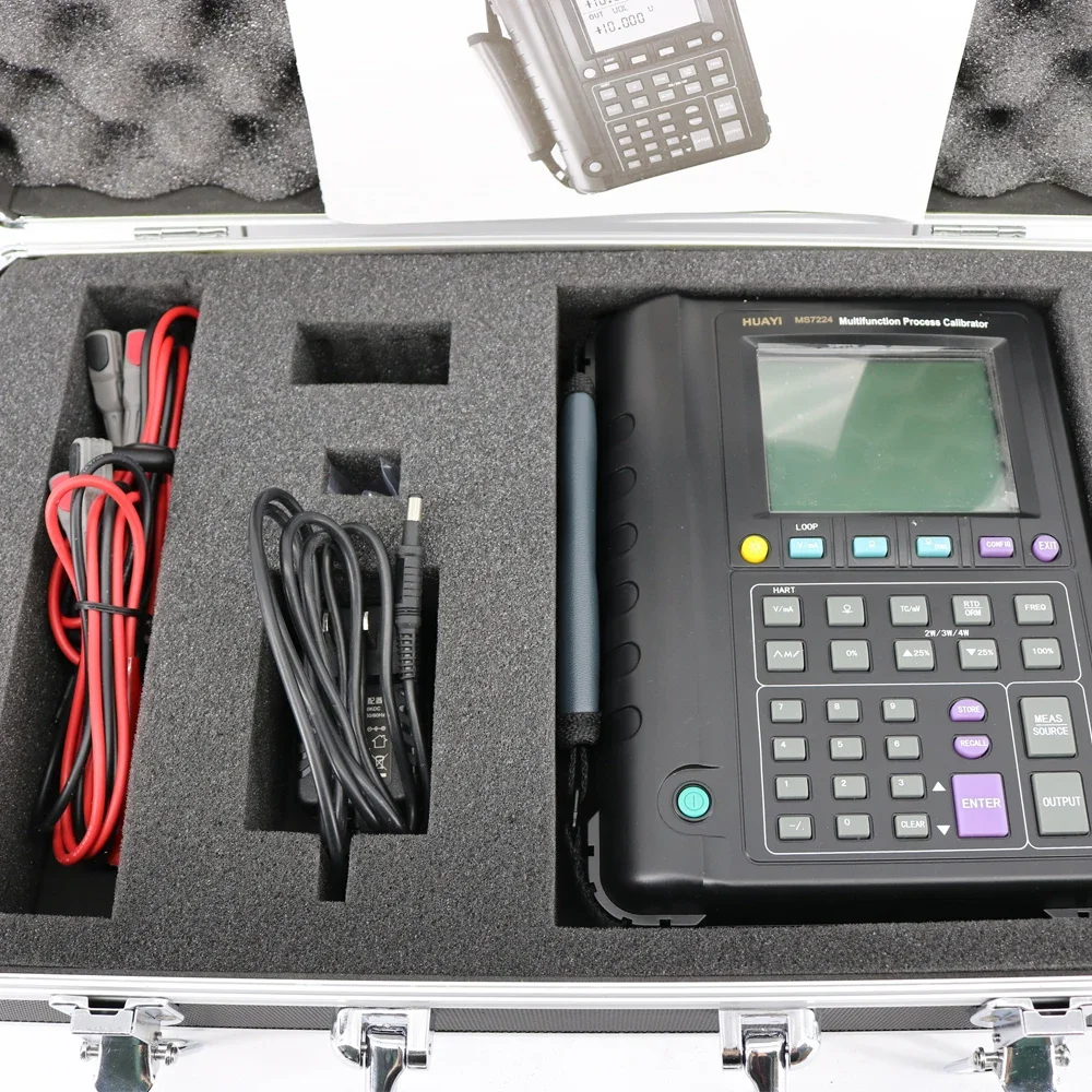 MS7224 Multifunction Process Calibrator RTD&Thermocouple Process Calibrator with Frequency and CPM Functions