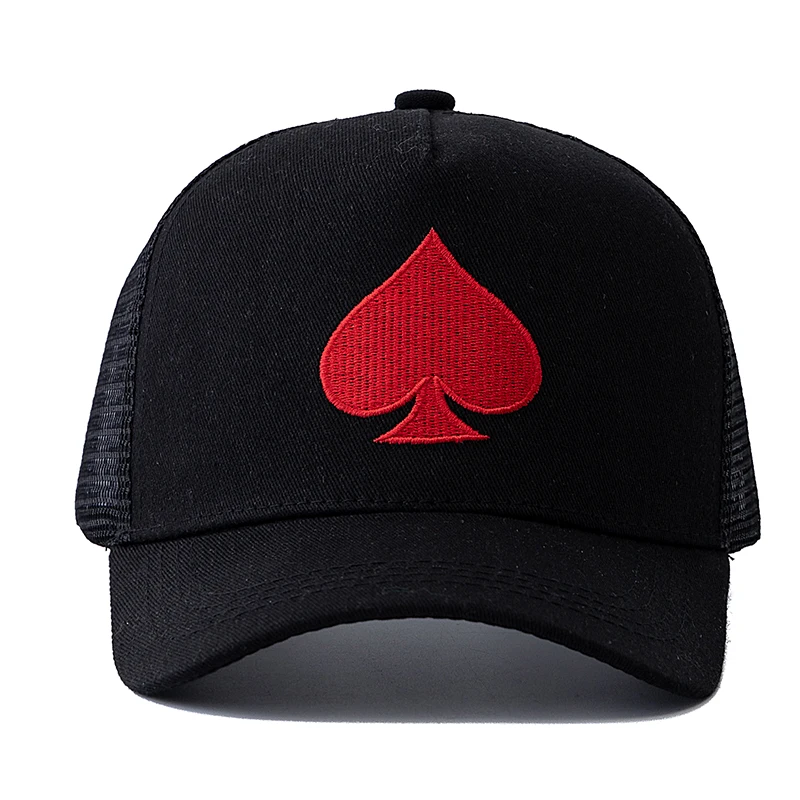 Hot Sale Unisex Cap For Men Women Peach Pattern Design Baseball Cap Summer Fashion Streetwear Mesh Trucker Hat