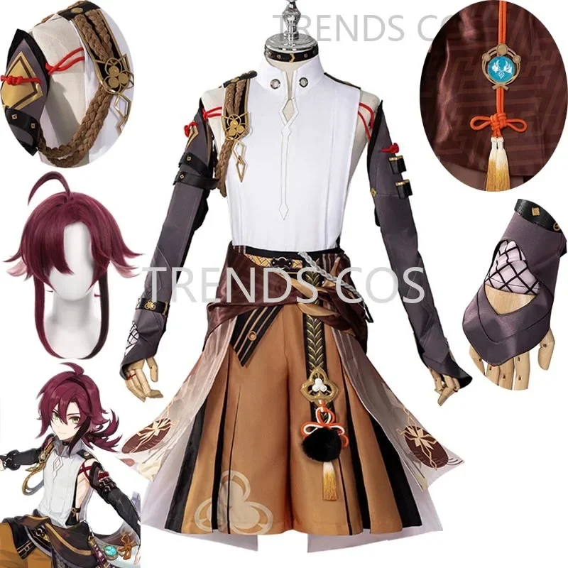 High Quality Shikanoin Heizou Cosplay Costume Wig New Character Shikanoin Heizou Skin Outfit(Ship in 7 days)