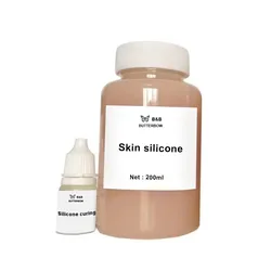 Molded Silicone Skin Color Film Special Effects Makeup Skin Silicone Production Toy filling Flip Mold DIY Fingerprint Pattern