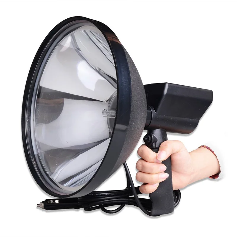 Reflector de Xenón HID de mano para coche, foco para camión, luz de búsqueda al aire libre, 9 pulgadas, 12V, 100W, 5 pulgadas