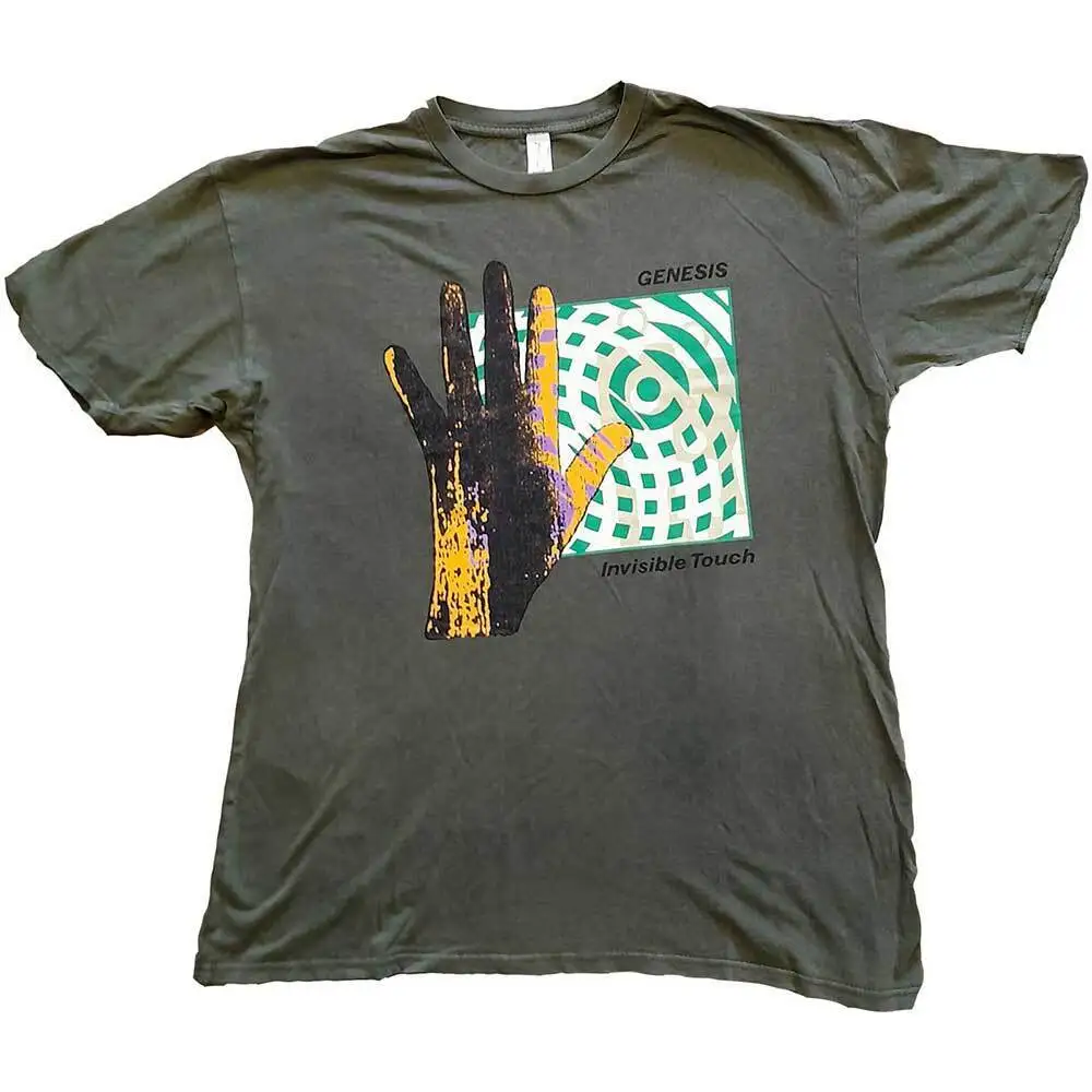 Genesis Invisible Touch Official T Shirt Mens