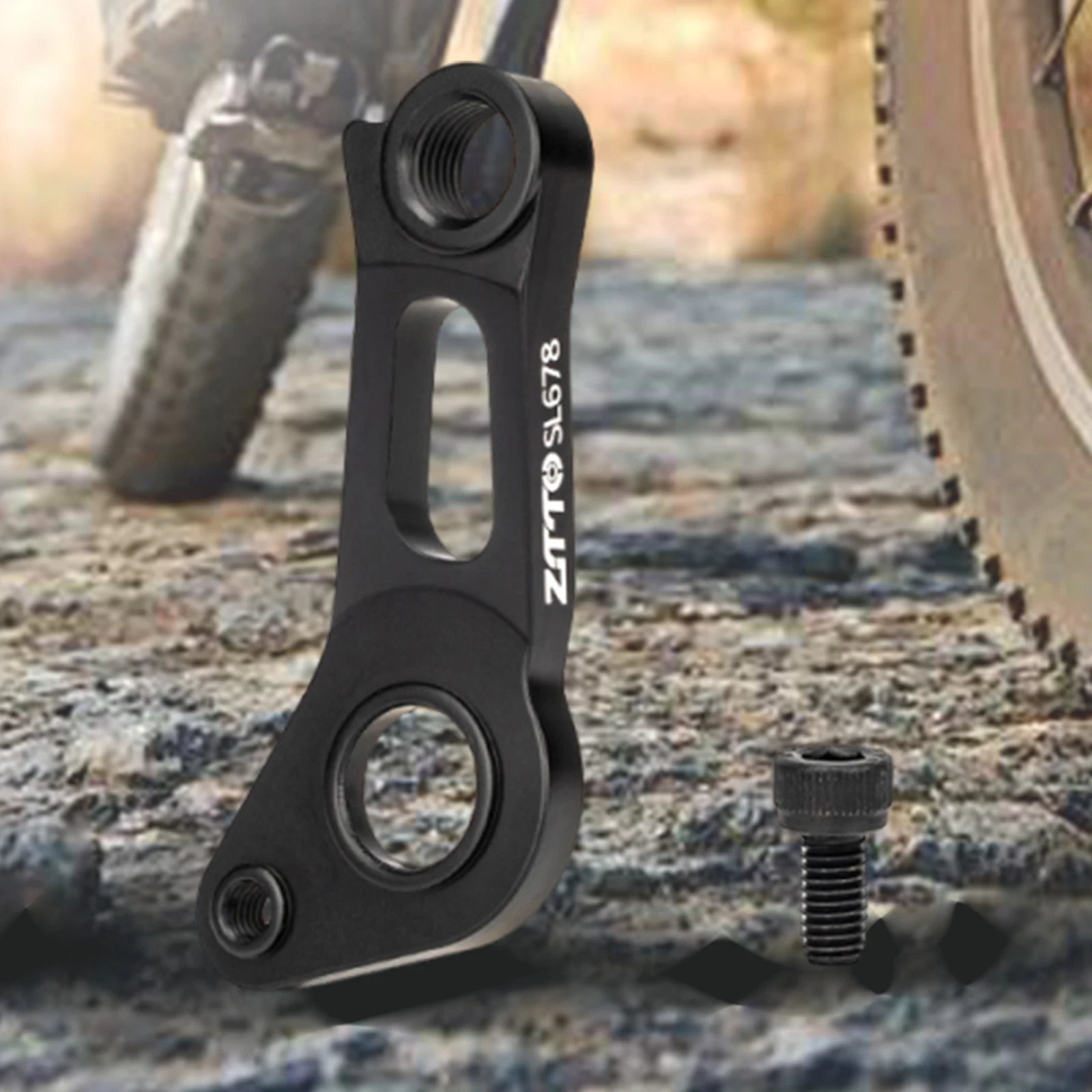 CNC Aluminum Alloy Derailleur Hangers Includes Mounting Screws Gear Mech Hanger Direct Mount for Mountain Bikes Road Bicycles view 5