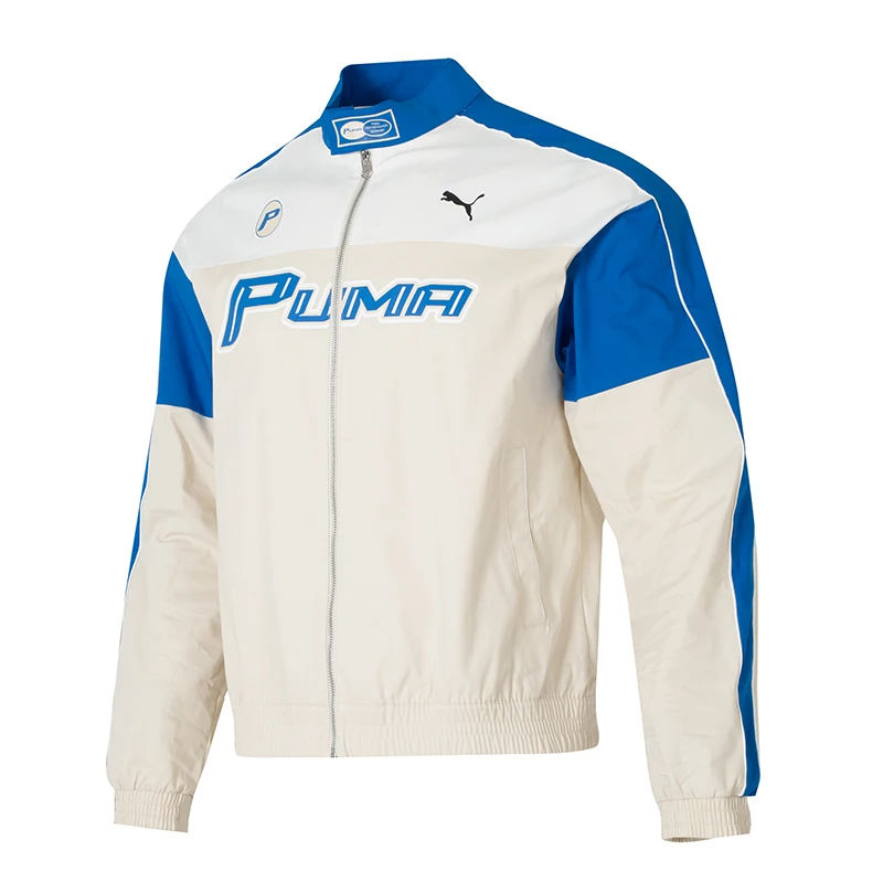 

Puma Moto Woven Jacket Men's and Women's Jacket Outdoor Fitness Training Running Sportswear Casual Jacket 633643-87