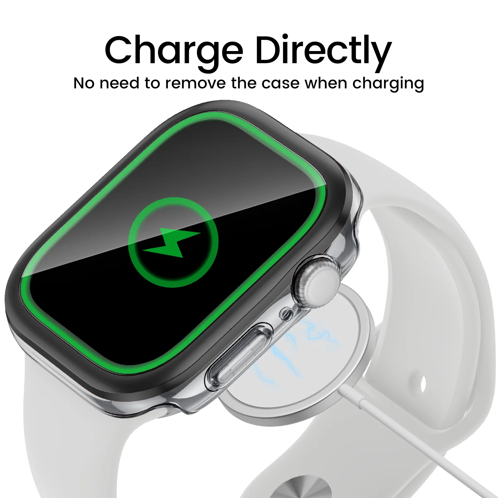 Металл + закаленное стекло + чехол для Apple Watch Series 10, 46 мм, аксессуары, водонепроницаемая защитная пленка для экрана, бампер для iWatch 10, чехол 42 мм