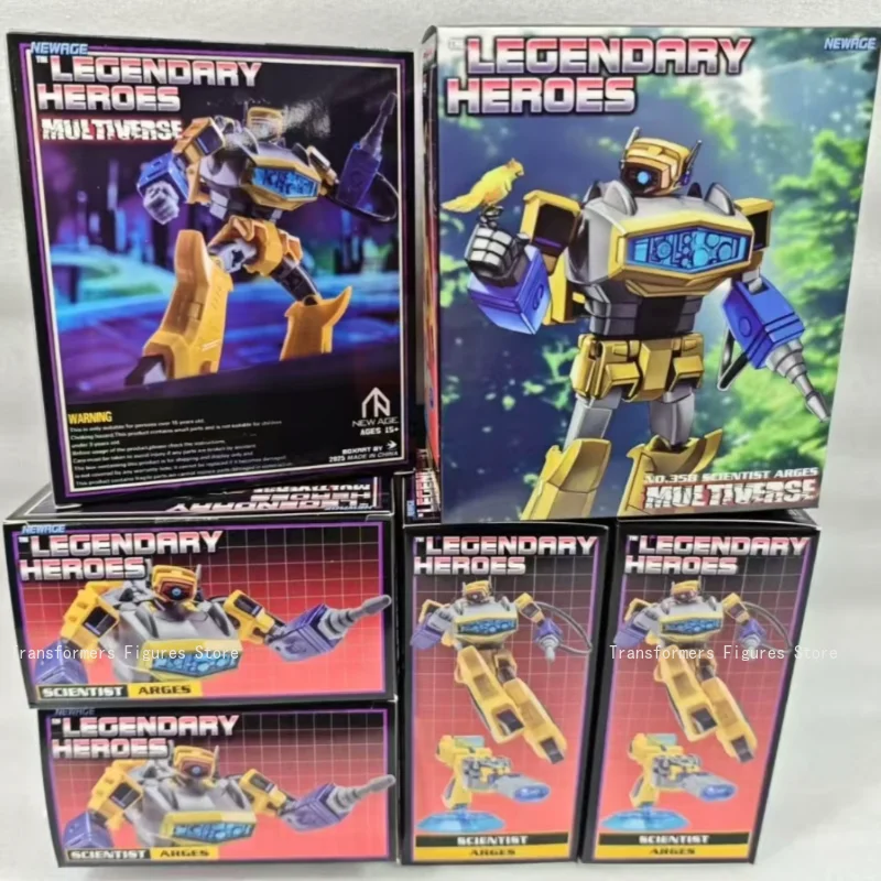 오리지널 브랜드의 새로운 변압기 로봇 장난감 H35B Shockwave G1 애니메이션 영화 움직이는 피규어 모델 액션 인형 생일 인기 선물