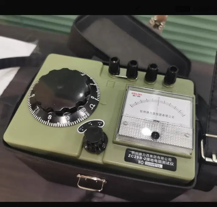 Resistance Tester ZC29B Rocking Meter High Precision Megaohm Meter Soil Resistance Measuring Instrument