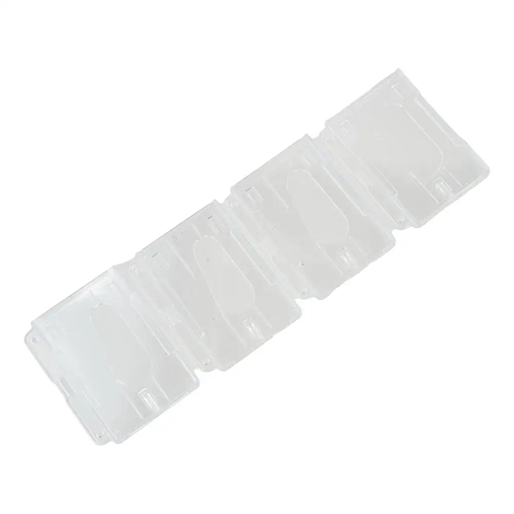 Transparent Work Card Holder Card Sleeve Card Photo Card Package Transparent Card Holder ID Card Cover Bus Card Holder