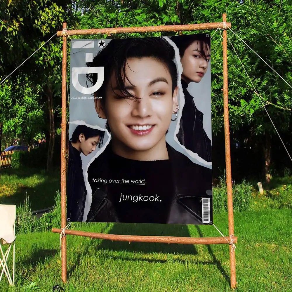 لافتة حفلات شركة J-Jung K-Kook ذات الطباعة المتقدمة للإعلان التجاري