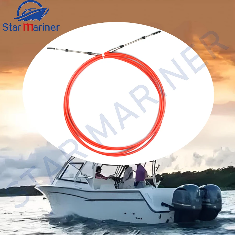 

Кабель дистанционного управления для подвесного мотора Yamaha 15 футов 17 футов 24 фута Кабель управления дроссельной заслонкой Материал: 317 Высококачественные материалы