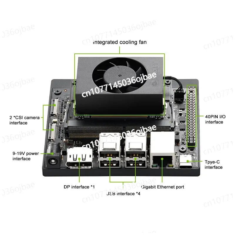 

Jetson Orin Nano 67TOPS Embedded Development Board AI Development Kit