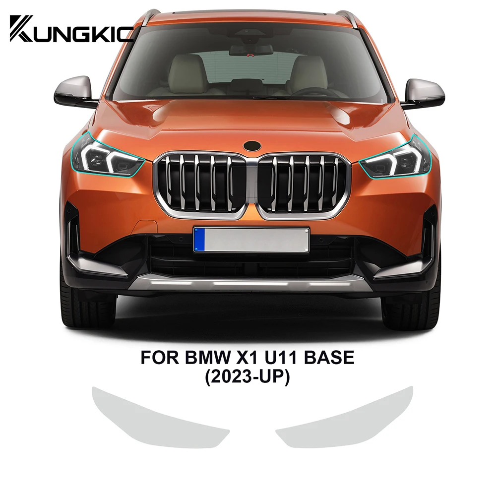 

Противоударная пленка PPF для защиты краски для BMW X1 U11 BASE 2023-UP Автомобильная прозрачная защитная пленка для фар