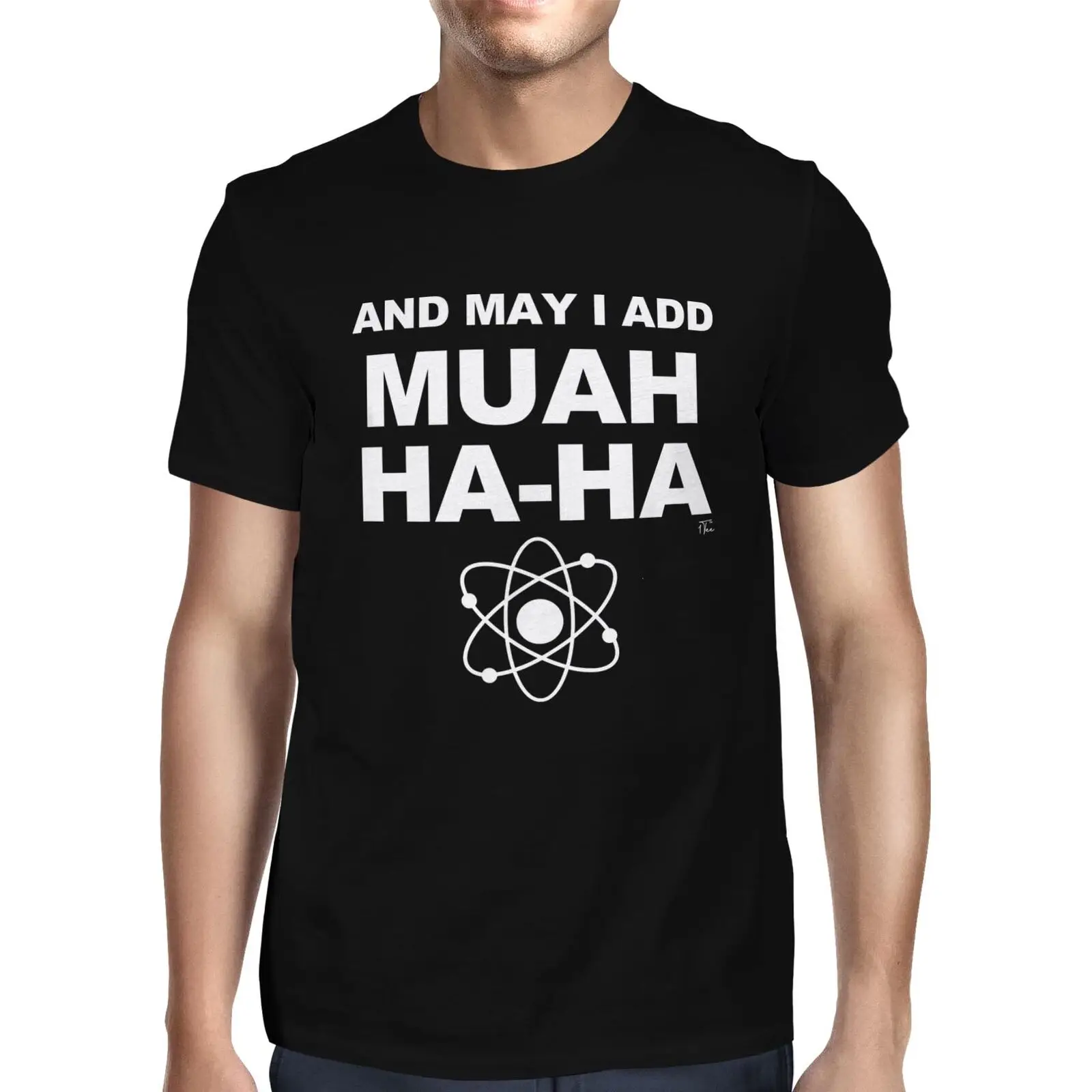 Мужская футболка 1Tee Muah Ha-Ha