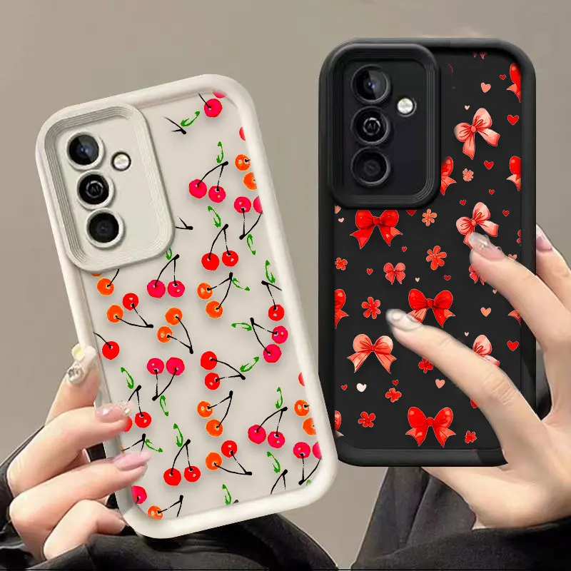 

The Lover's Knot Cherry Custom Photo Phone Case For Samsung Galaxy S26 S25 S24 S23 S22 S21 FE S20 ULTRA PLUS 5G Cover Case Shell