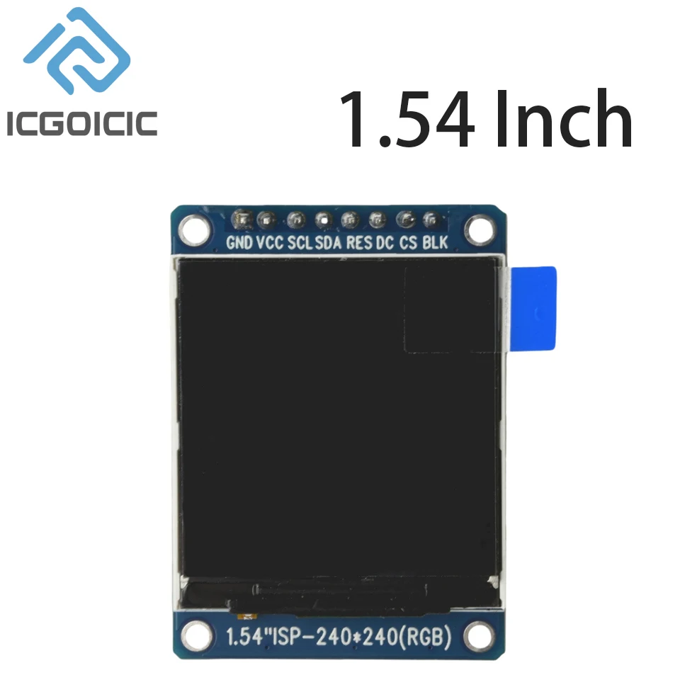 Display Module 1.54 1.69 1.9 Inch All Color Full View HD IPS TFT Screen SPI Interface ST7789 Controller For Arduino image 3