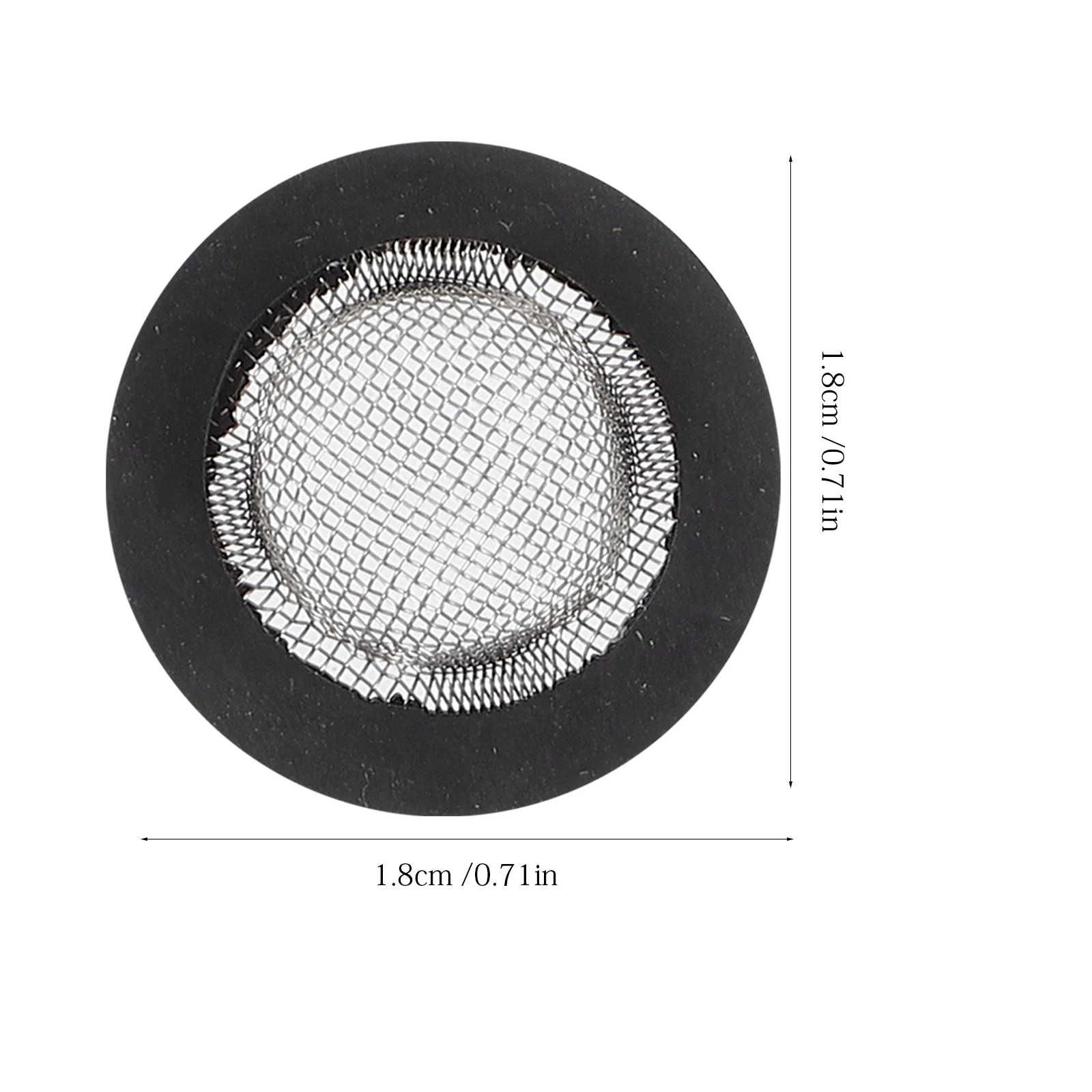 

50pcs Stainless Steel Mesh Hose Washers 1/2 Inch Thickened Rubber Sealing Gaskets O-Ring Leak-Proof For Garden Hose Shower Head