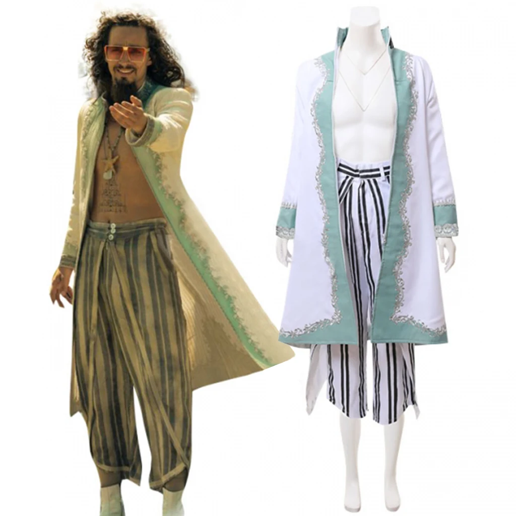 أكاديمية المظلة الموسم 2 أزياء كلاوس هارجريفز التأثيرية معطف وسراويل نسائية موحدة ملابس حفلات الهالوين كرنفال