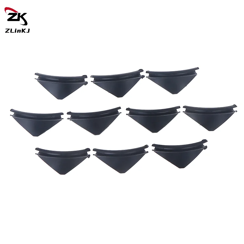 (ZYDD01) 10 piezas de resorte de plástico negro para máquinas expendedoras de snacks, resorte empujador de productos en espiral