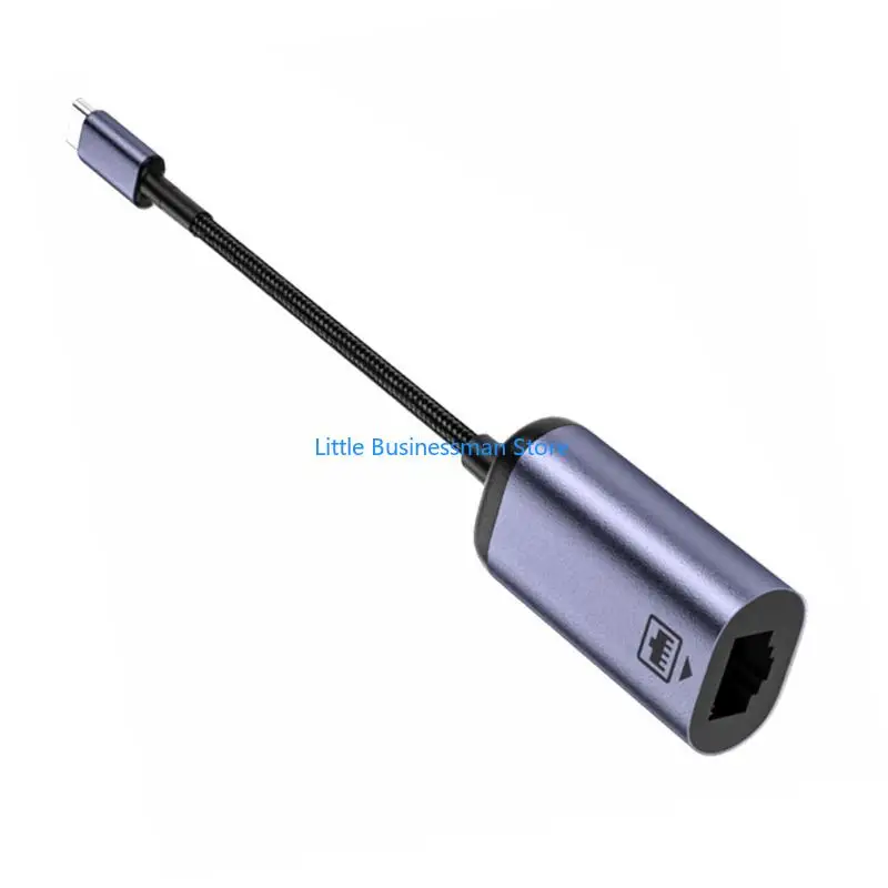 Typ-C-auf-RJ45-Ethernet-Adapter, USB-C-auf-RJ45, unterstützt Ethernet-Netzwerke M76A – Detail 10