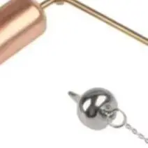 Copper Divining Rods Metal Detector Dowsing Rods For Water Gold Treasure Hunting Geobiology Prospecting Tools With Pendulum