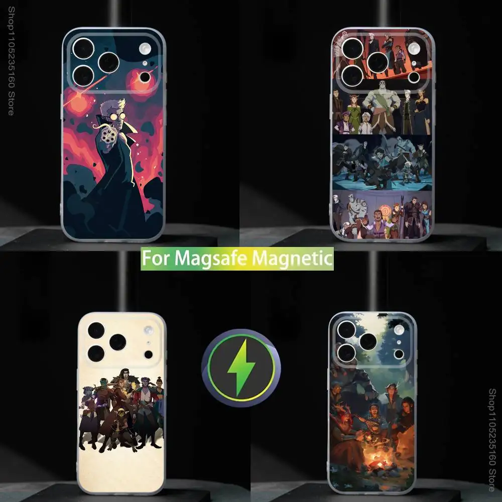 

L-Legend Of Vox M-Machinas For iPhone 17,16,15,14,13,12,11,Pro,Max,Plus,Mini,SE4,E Magnetic For Magsafe Wireless Phone Case