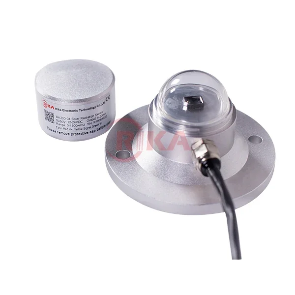 

RK200-04 RS485 Output Economical Silicon-cell Solar Radiation Sensor Transmitter Pyranometer with 4-20mA