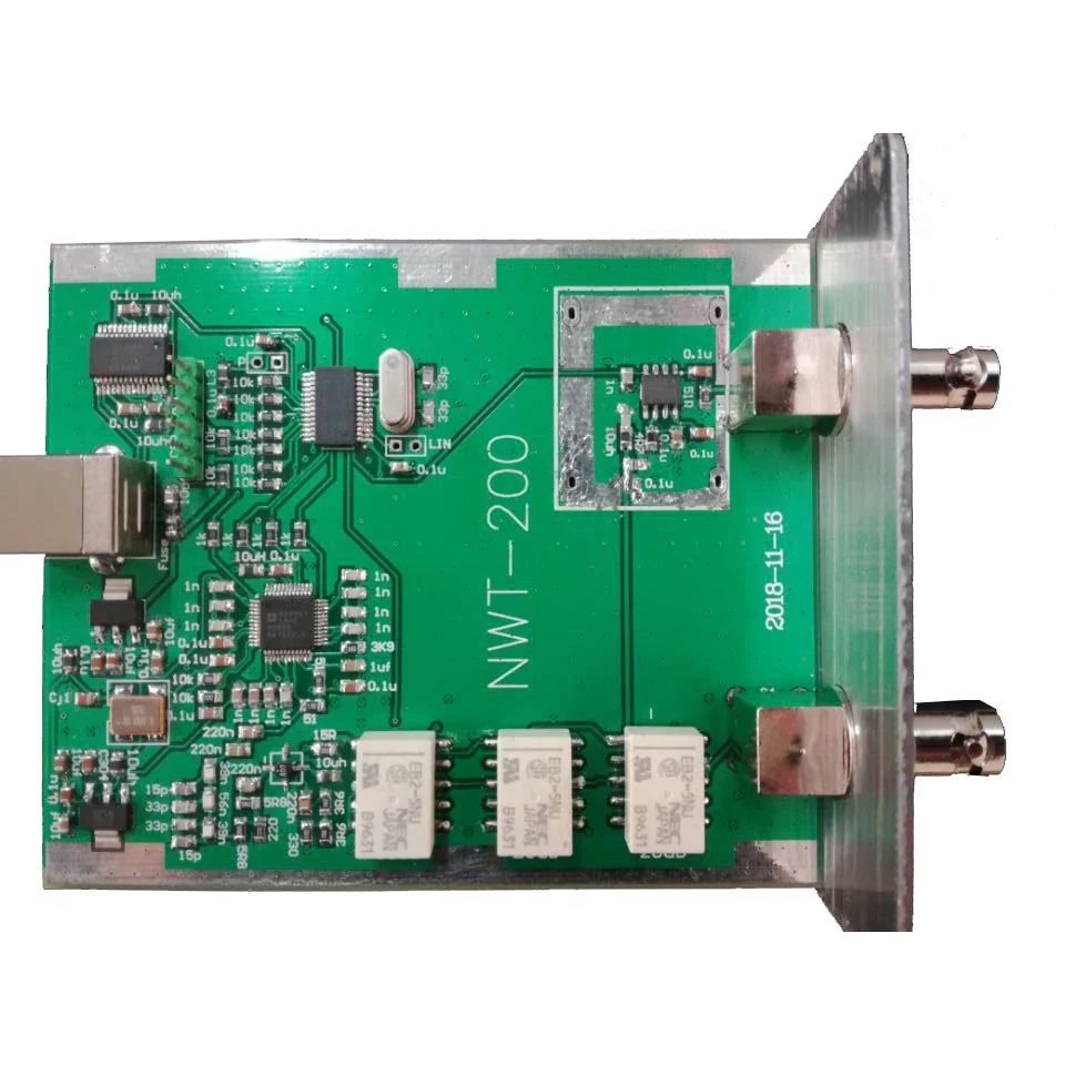 NWT200 50KHz ~ 200MHz analizzatore di rete spazzatrice filtro ampiezza frequenza caratteristiche sorgente del segnale