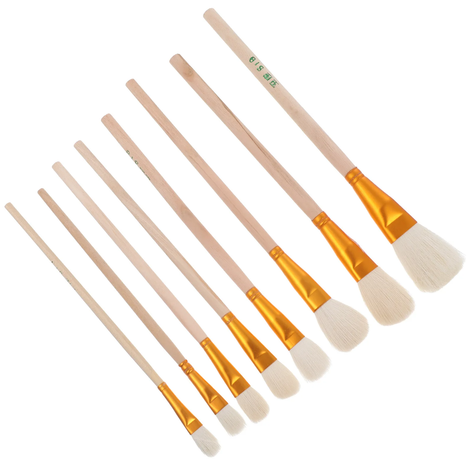 Ferramenta polinadora manual portátil, 8 peças, para árvores frutíferas, vegetais, jardim, autoolininação, pêssego, pêra, quintal, acessórios de giz