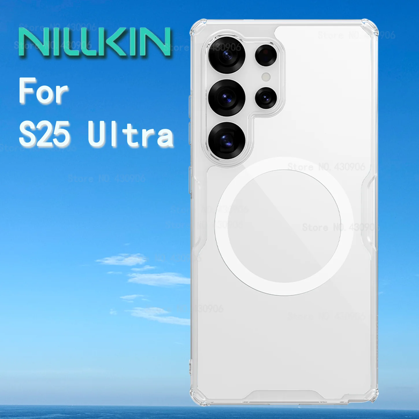 

For Samsung S25 Ultra Case NILLKIN Nature Pro Magnetic Case For Samsung S25 Ultra Fitted Cases Clear Cover