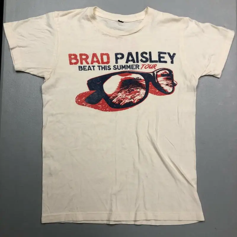 

Брэд Пейсли Бит этого лета 2013, тур, размер S, маленькая футболка, деревенская музыка