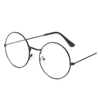 Harryy Potter Cosplay Anime Frame Round Metal Flat Retro Art