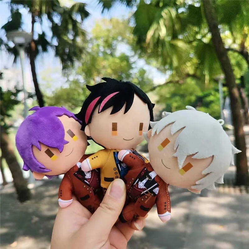 14cm Japan Game Ensemble Stars Plush Toys Ogami Koga Aoi Hinata Otogari Adonis Nagumo Tetora Anime Cartoon Mini Doll Fans Gift