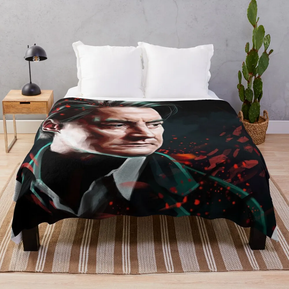 

Twin Peaks Throw Blanket Stylish Warm Blanket for Living Room Bedroom