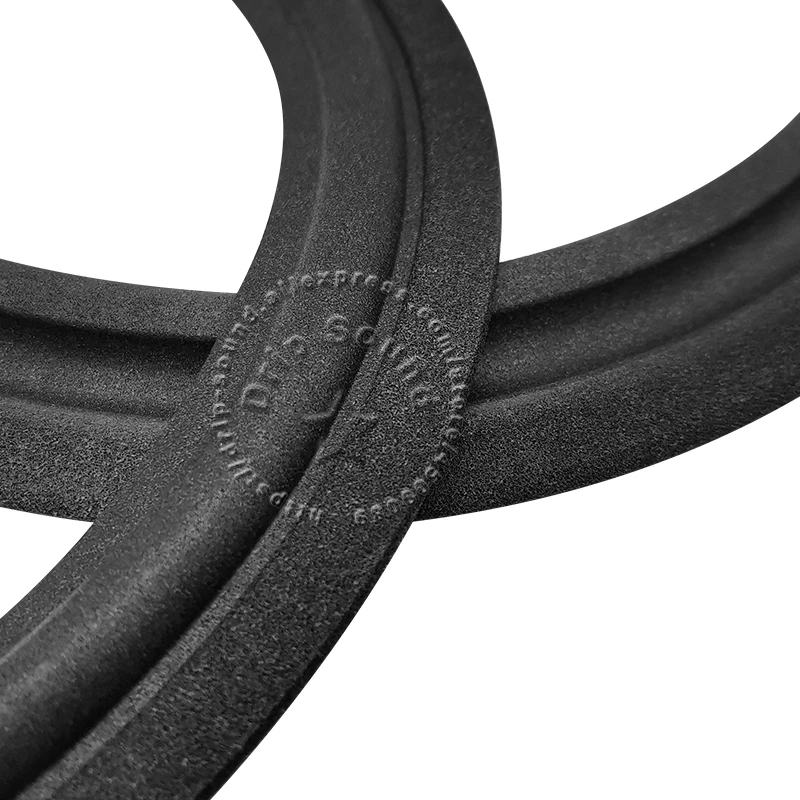 2 قطعة 10 "بوصة المتكلم رغوة مطوية حافة حلقة مكبر الصوت مكبر الصوت إصلاح الجانب المحيطي دائرة استبدال أجزاء 245 مللي متر/9.65" # أسود