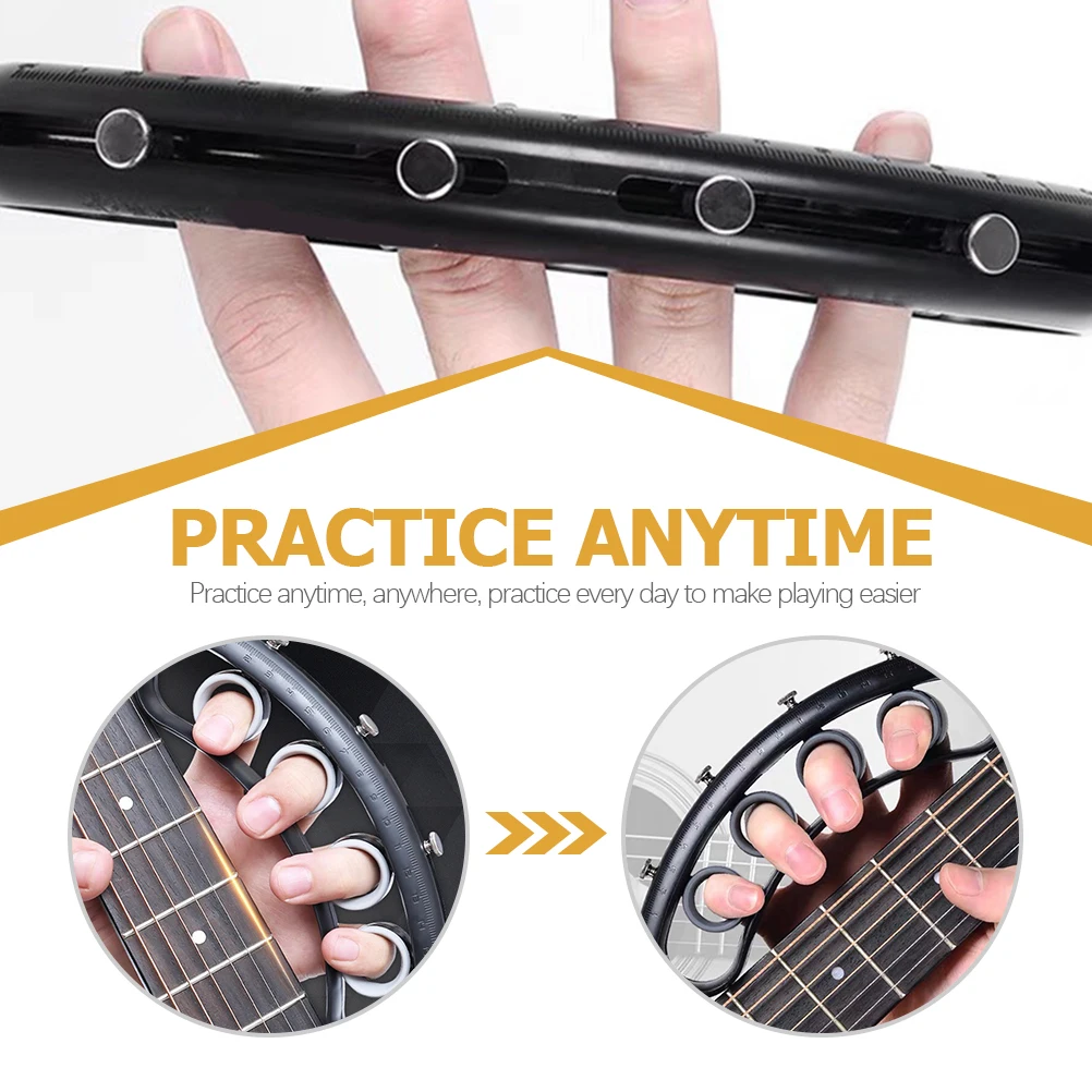 

Finger Expander Tool Guitar Practice Trainer Hand Stretcher Strengthener Guitarist Accessories Lightweight Elastic for Guitar