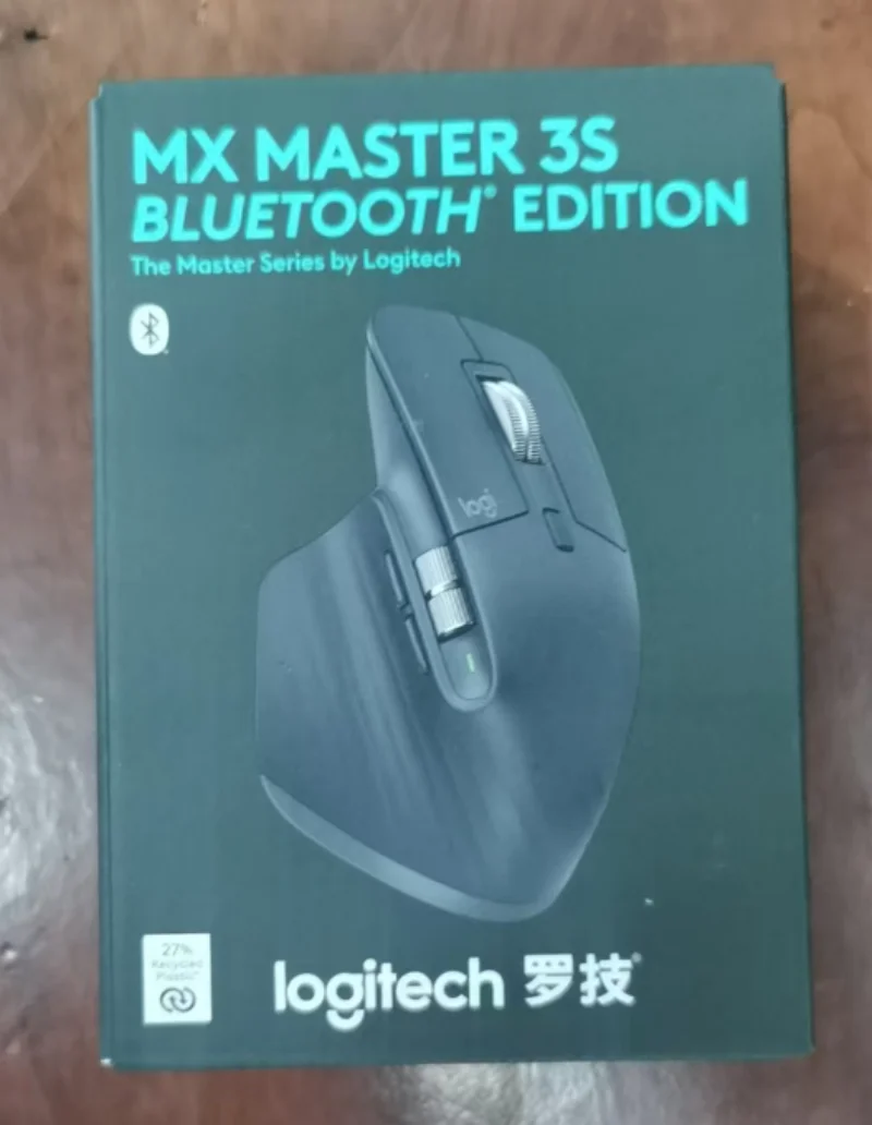 Logitech MX Master 3S Wireless Bluetooth Mouse Business Office Softtone Mouse Ergonomic Business Office Mouse