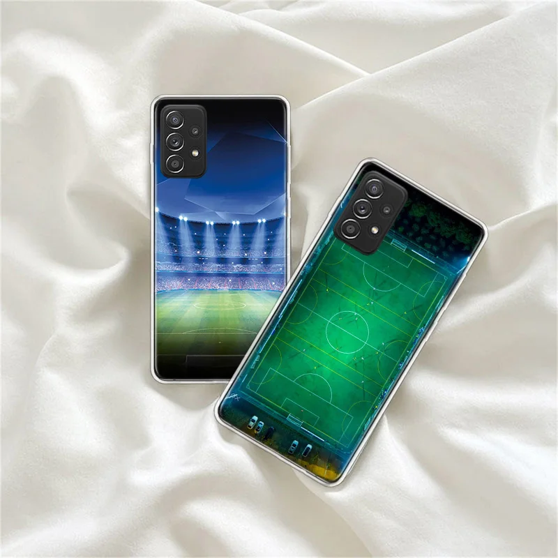 Football field football hot blood sports Phone Case For Galaxy Note 20 Ultra 10 Lite 9 8 A05S A15 A25 A35 A55 M11 M12 M21 M30