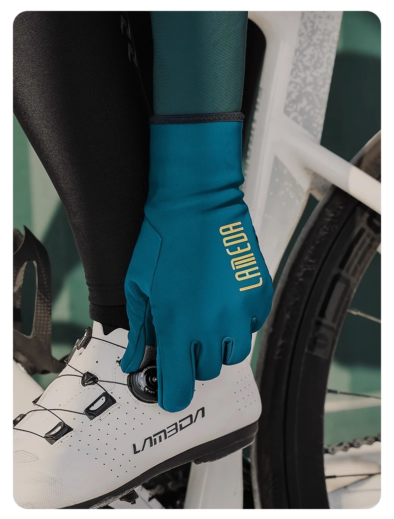 LAMEDA Winter-Fahrradhandschuh, Touchscreen, Reiten, Thermo, warm, Straße, Vollfinger, wind- und wasserdichte Handschuhe, Fahrradzubehör – Detail 21