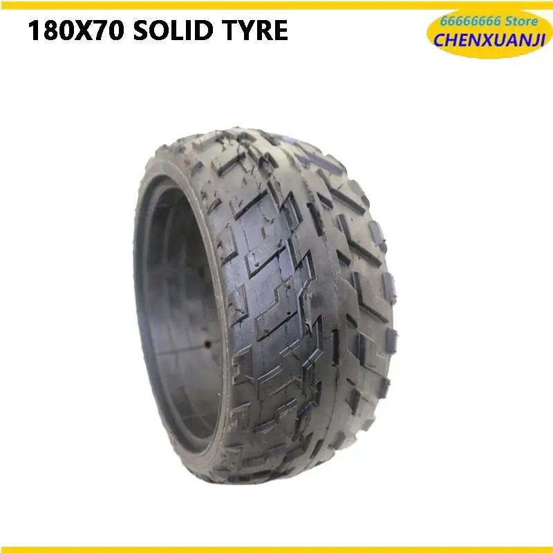 Superior 180x70 Solid Tire Replacement Ensures Stable Ride for Your Electric Scooter
