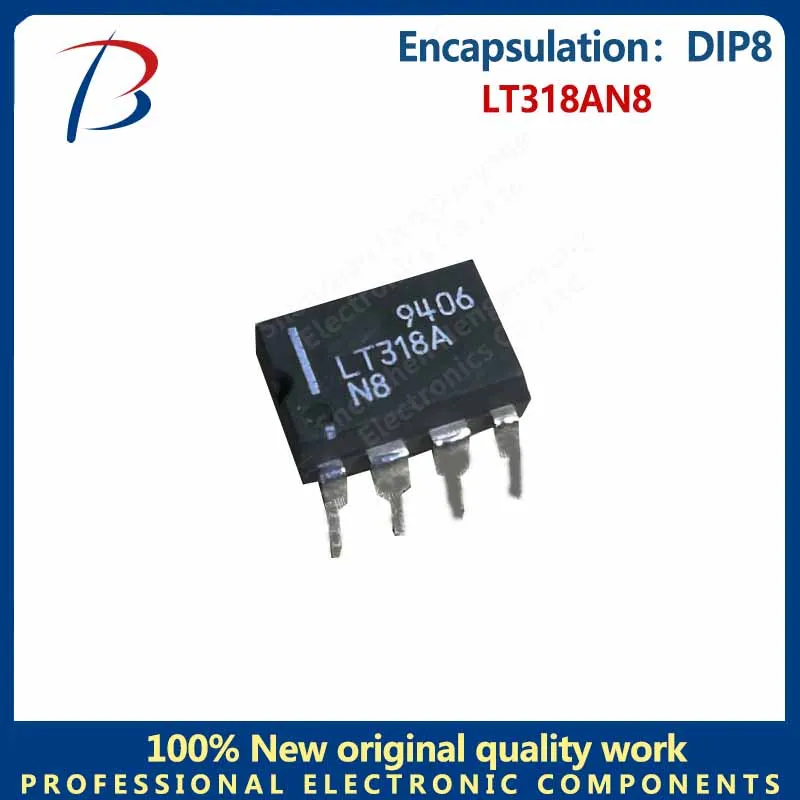 

10PCS LT318AN8 in-line DIP8 operational amplifier chip