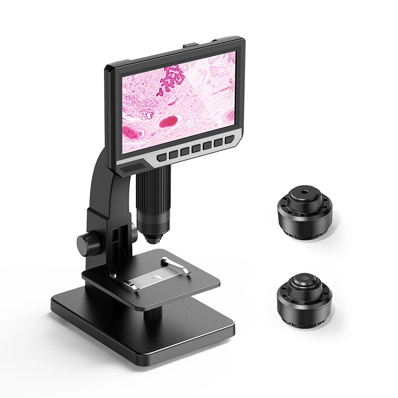 Inskam315 12MP-2000X-7inch IPS LCD digital electronic microscope usb digital microscope