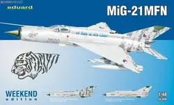 Eduard EDU84128 1/48 MiG-21MFN Weekend Edition Model Kit